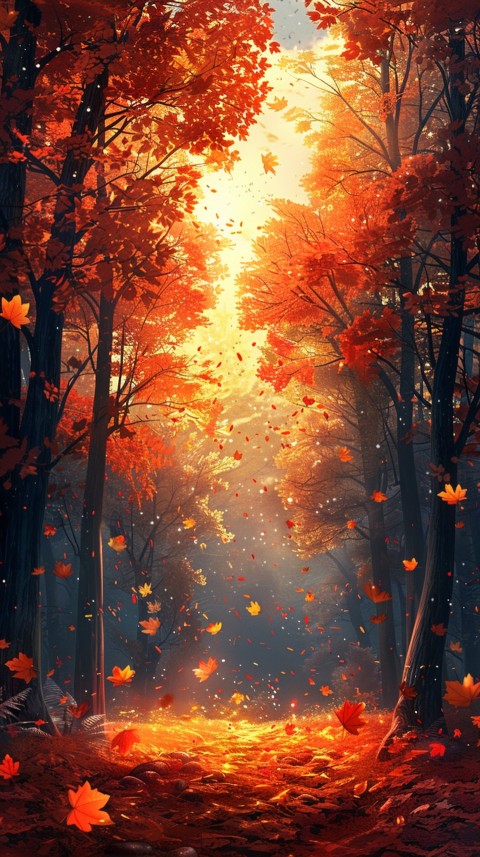 Autumn Aesthetics Vibes Fall Season Leaves and Nature Landscapes (1244)