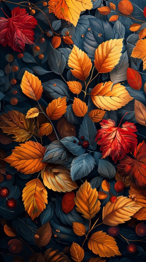 Autumn Aesthetics Vibes Fall Season Leaves and Nature Landscapes (1287)