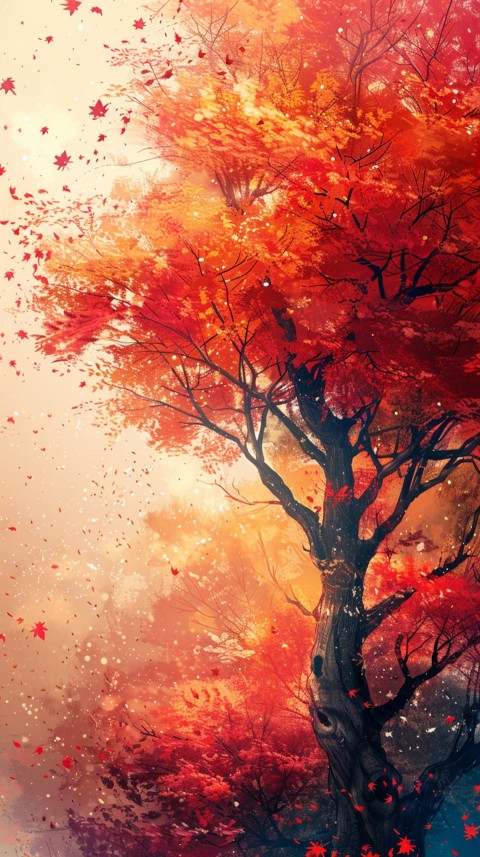 Autumn Aesthetics Vibes Fall Season Leaves and Nature Landscapes (1313)