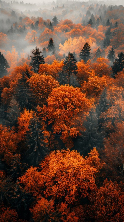 Autumn Aesthetics Vibes Fall Season Leaves and Nature Landscapes (1330)