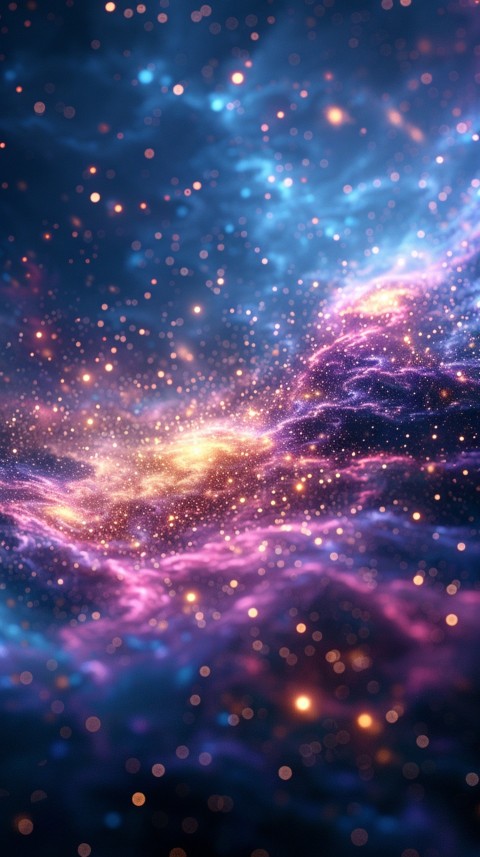 A photo of sparkling glitter in galaxy nebula pastel colors (56)