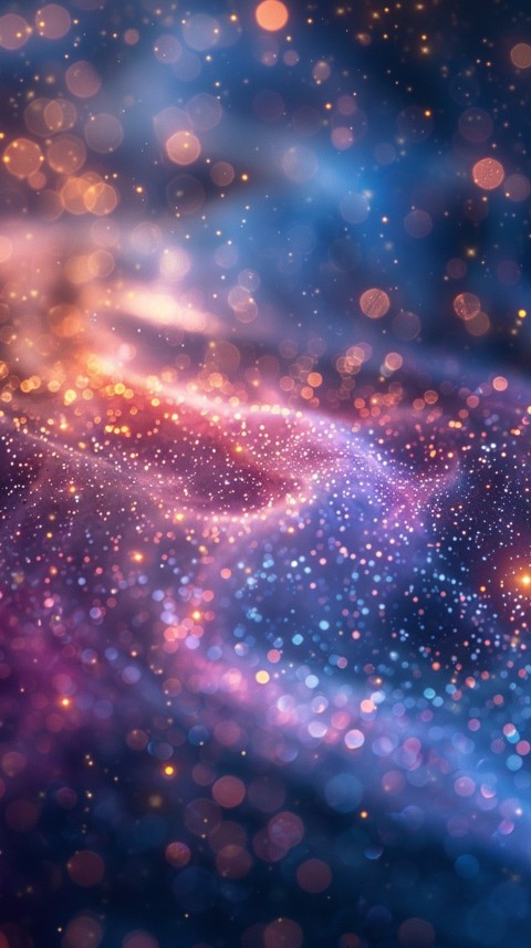 A photo of sparkling glitter in galaxy nebula pastel colors (116)