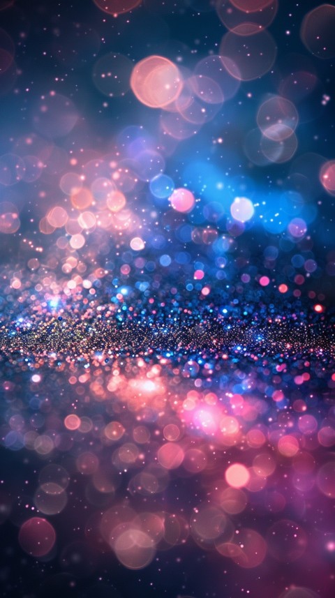 A photo of sparkling glitter in galaxy nebula pastel colors (122)