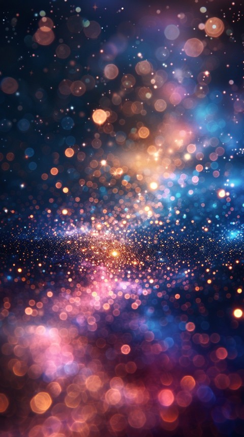 A photo of sparkling glitter in galaxy nebula pastel colors (149)