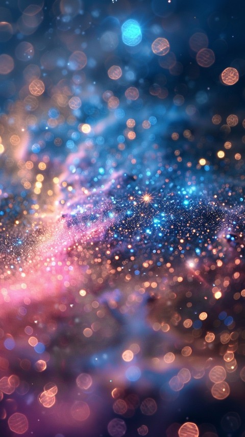 A photo of sparkling glitter in galaxy nebula pastel colors (137)