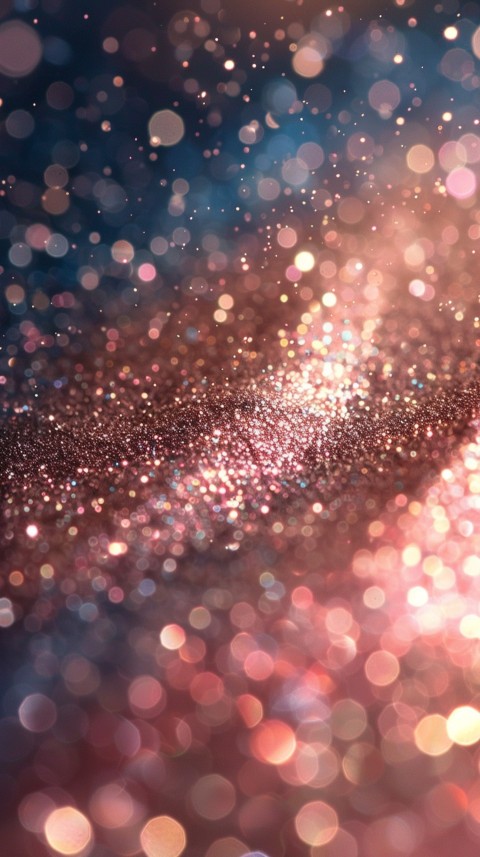 A photo of sparkling glitter in gold and rose gold pastel colors (54)