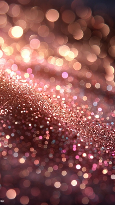 A photo of sparkling glitter in gold and rose gold pastel colors (51)