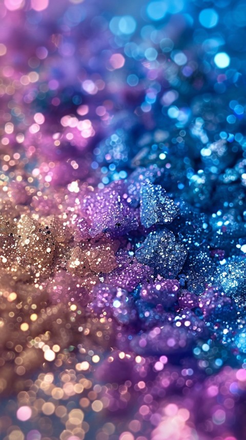 A photo of sparkling glitter in mermaid colors (48)