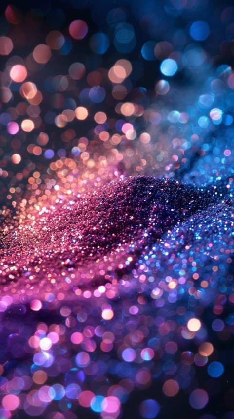 A photo of sparkling glitter in mermaid colors (64)