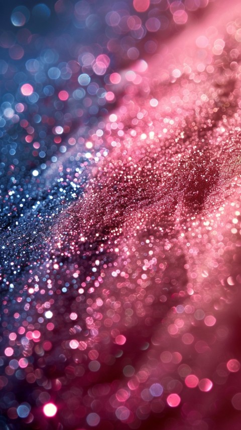 A photo of sparkling glitter in pink and red pastel colors aesthetic (23)