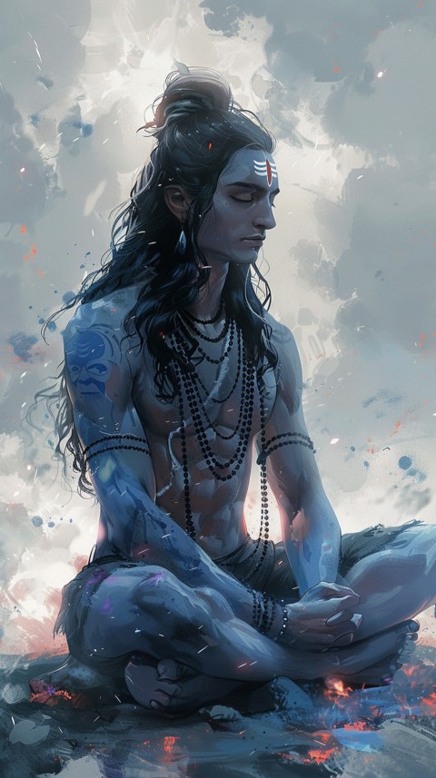 Mahadev Shiva Lord Hara Hindu Aesthetic (69)