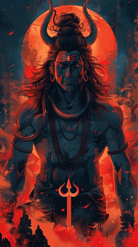 Mahadev Shiva Lord Hara Hindu Aesthetic (78)