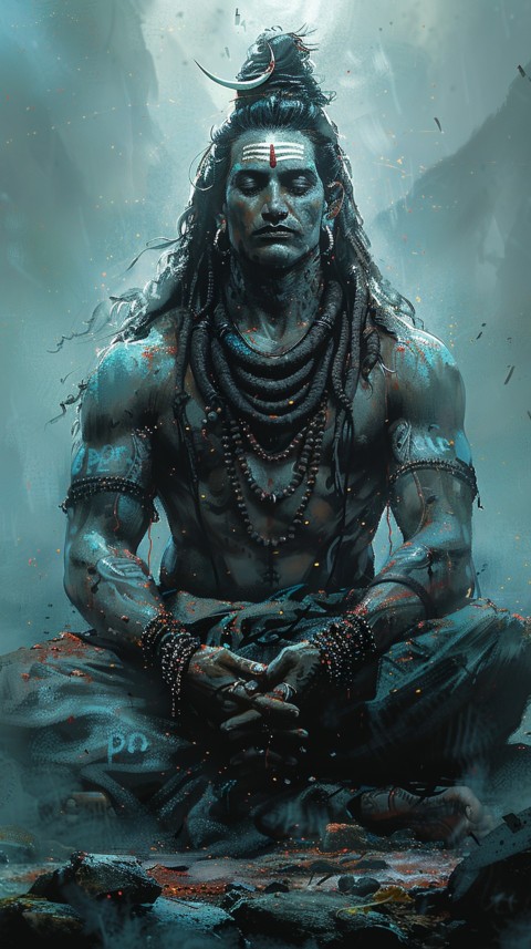 Mahadev Shiva Lord Hara Hindu Aesthetic (94)