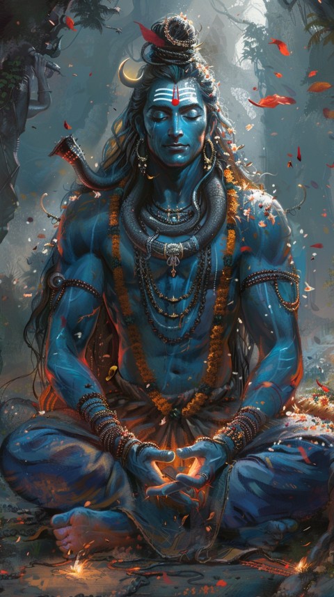 Mahadev Shiva Lord Hara Hindu Aesthetic (93)