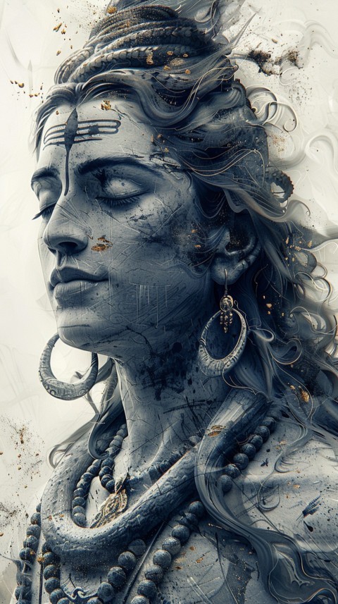 Mahadev Shiva Lord Hara Hindu Aesthetic (91)