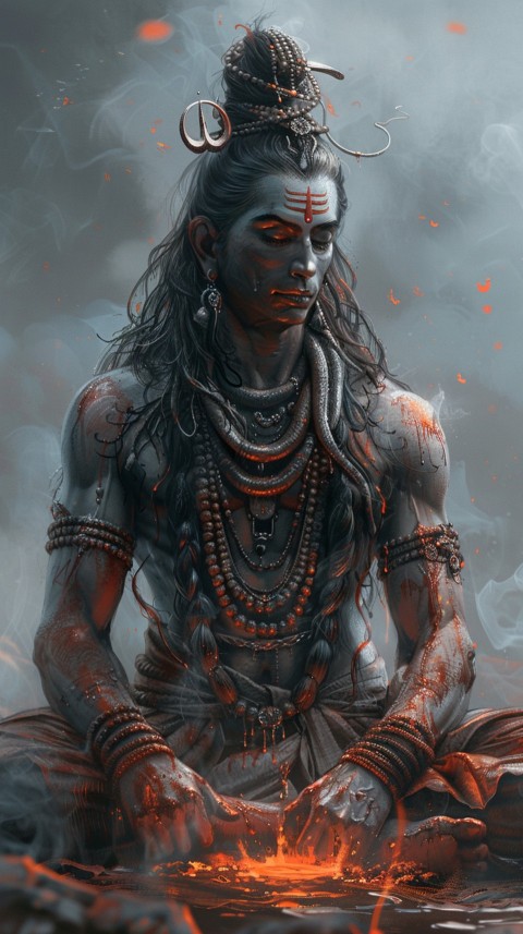 Mahadev Shiva Lord Hara Hindu Aesthetic (169)