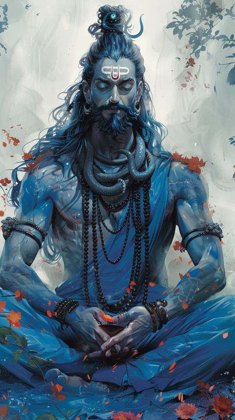 Mahadev Shiva Lord Hara Hindu Aesthetic (192)