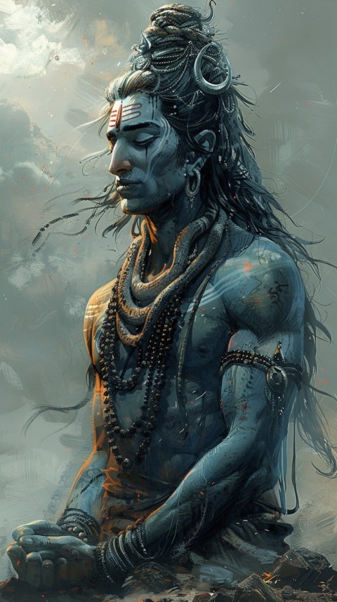 Mahadev Shiva Lord Hara Hindu Aesthetic (194)