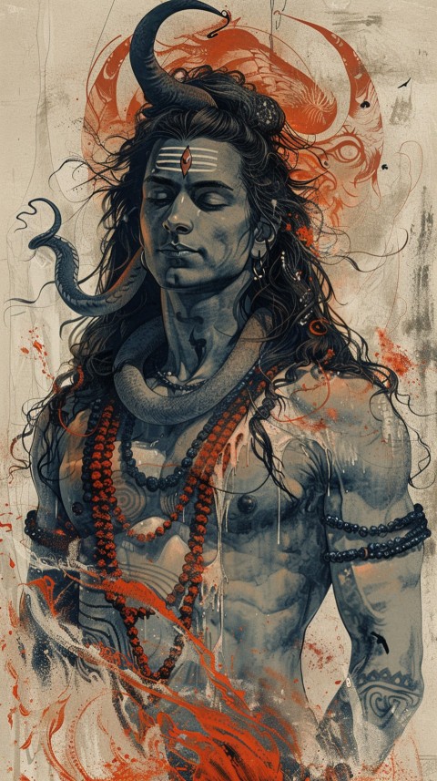 Mahadev Shiva Lord Hara Hindu Aesthetic (198)