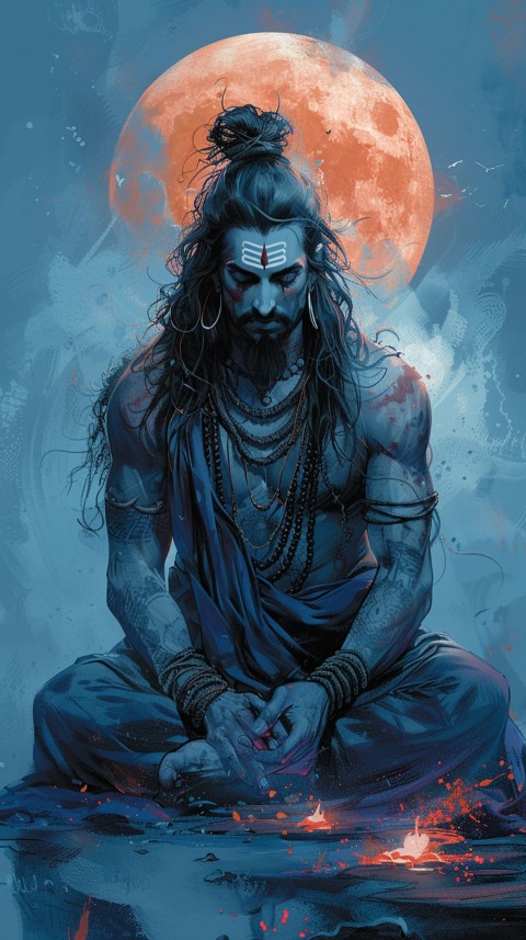 Mahadev Shiva Lord Hara Hindu Aesthetic (206)