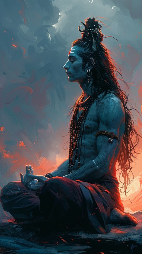 Mahadev Shiva Lord Hara Hindu Aesthetic (221)