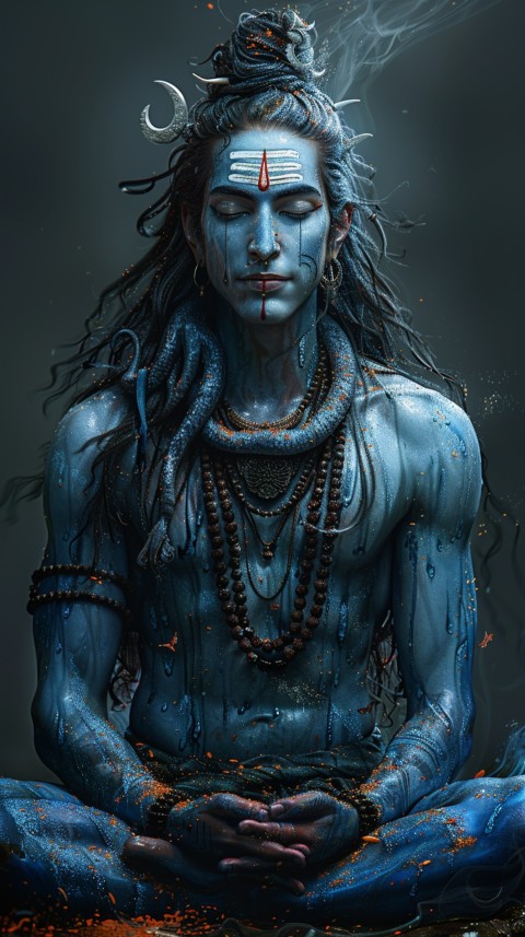 Mahadev Shiva Lord Hara Hindu Aesthetic (226)