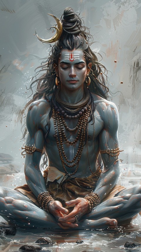 Mahadev Shiva Lord Hara Hindu Aesthetic (231)