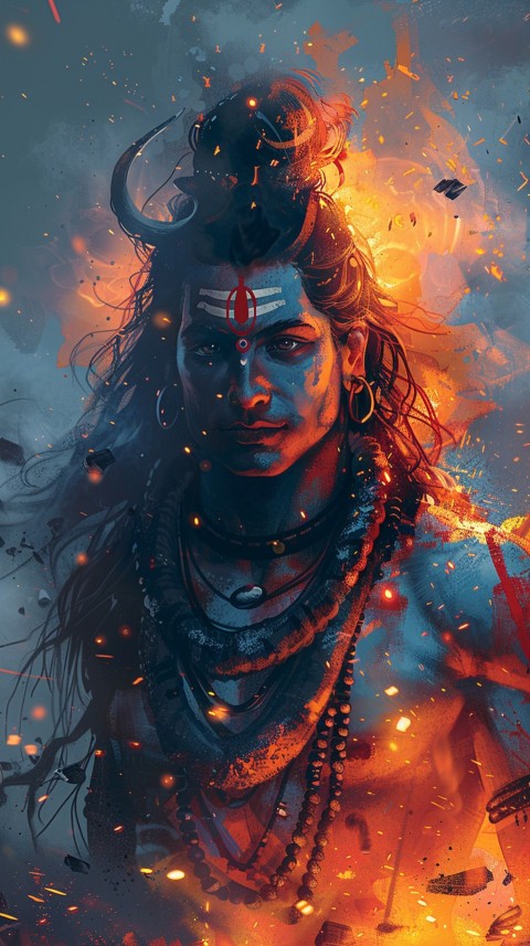 Mahadev Shiva Lord Hara Hindu Aesthetic (234)