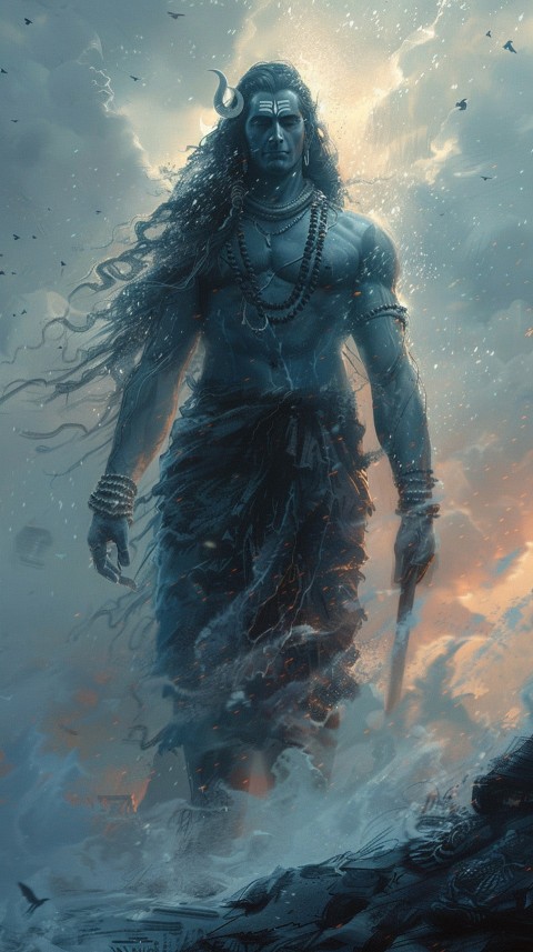 Mahadev Shiva Lord Hara Hindu Aesthetic (230)