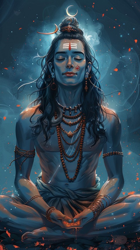 Mahadev Shiva Lord Hara Hindu Aesthetic (223)