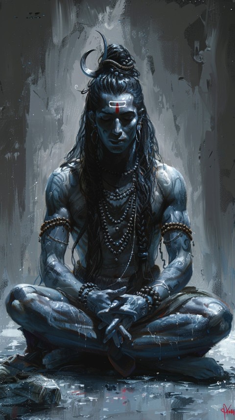 Mahadev Shiva Lord Hara Hindu Aesthetic (248)