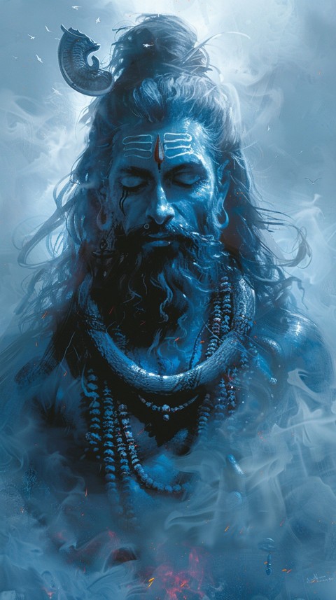 Mahadev Shiva Lord Hara Hindu Aesthetic (254)