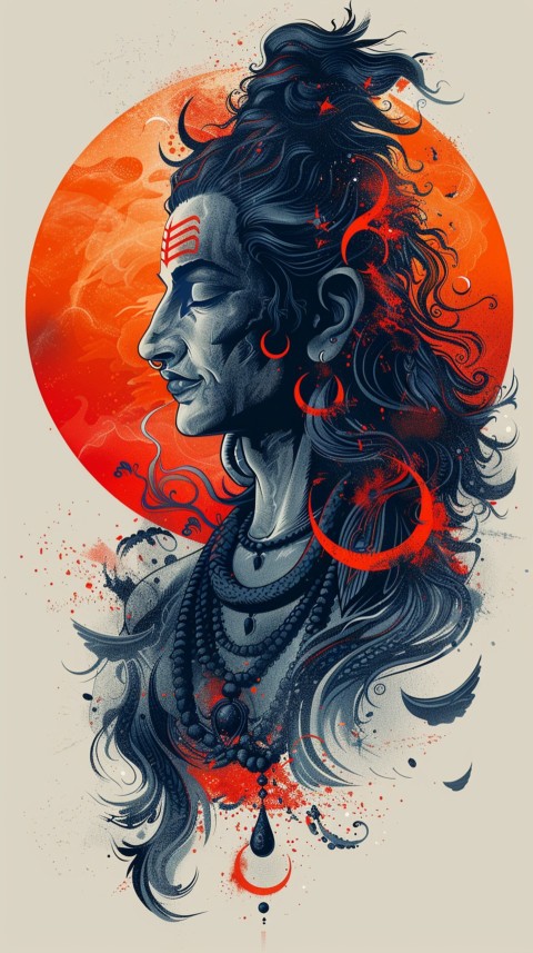 Mahadev Shiva Lord Hara Hindu Aesthetic (251)