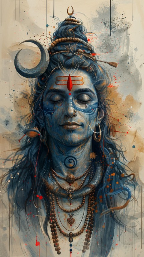 Mahadev Shiva Lord Hara Hindu Aesthetic (253)