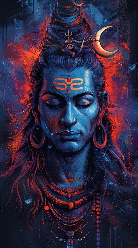 Mahadev Shiva Lord Hara Hindu Aesthetic (247)