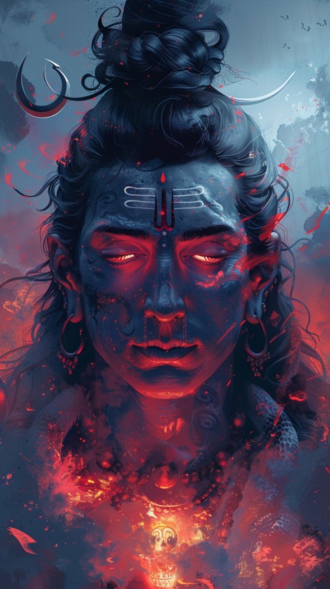 Mahadev Shiva Lord Hara Hindu Aesthetic (260)