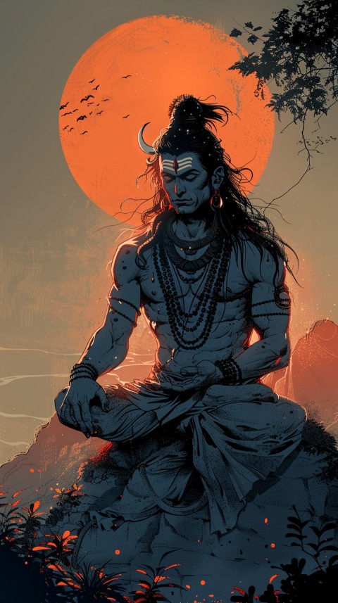 Mahadev Shiva Lord Hara Hindu Aesthetic (265)