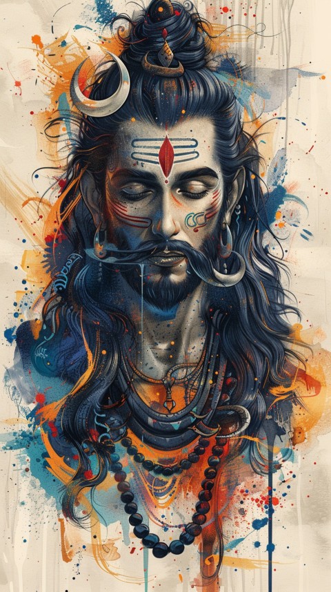 Mahadev Shiva Lord Hara Hindu Aesthetic (291)