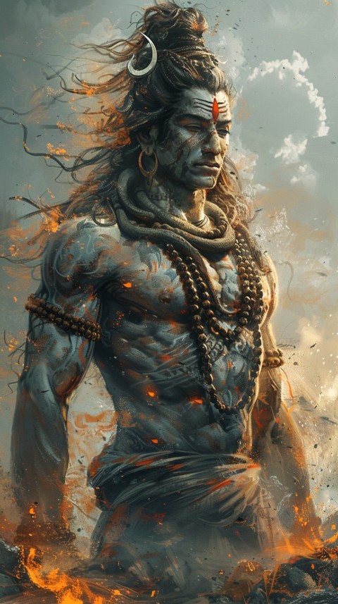 Mahadev Shiva Lord Hara Hindu Aesthetic (315)