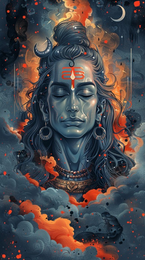 Mahadev Shiva Lord Hara Hindu Aesthetic (312)