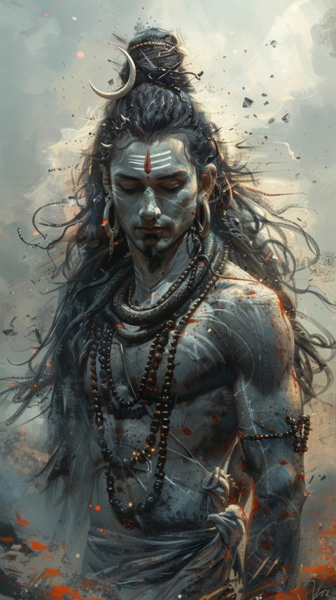 Mahadev Shiva Lord Hara Hindu Aesthetic (327)