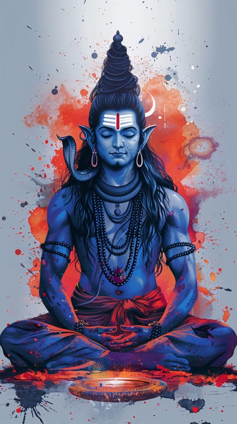 Mahadev Shiva Lord Hara Hindu Aesthetic (336)