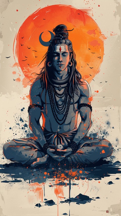 Mahadev Shiva Lord Hara Hindu Aesthetic (334)