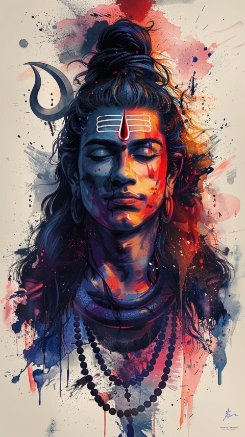 Mahadev Shiva Lord Hara Hindu Aesthetic (344)