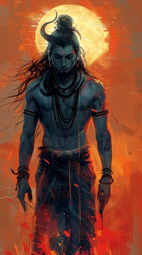 Mahadev Shiva Lord Hara Hindu Aesthetic (358)