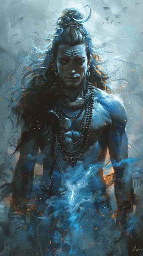 Mahadev Shiva Lord Hara Hindu Aesthetic (362)