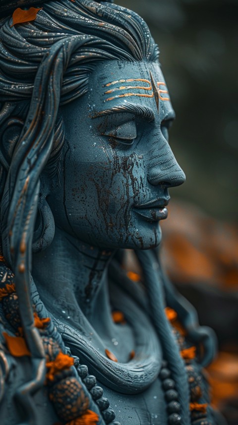 Mahadev Shiva Lord Hara Hindu Aesthetic Artwork Design (60)