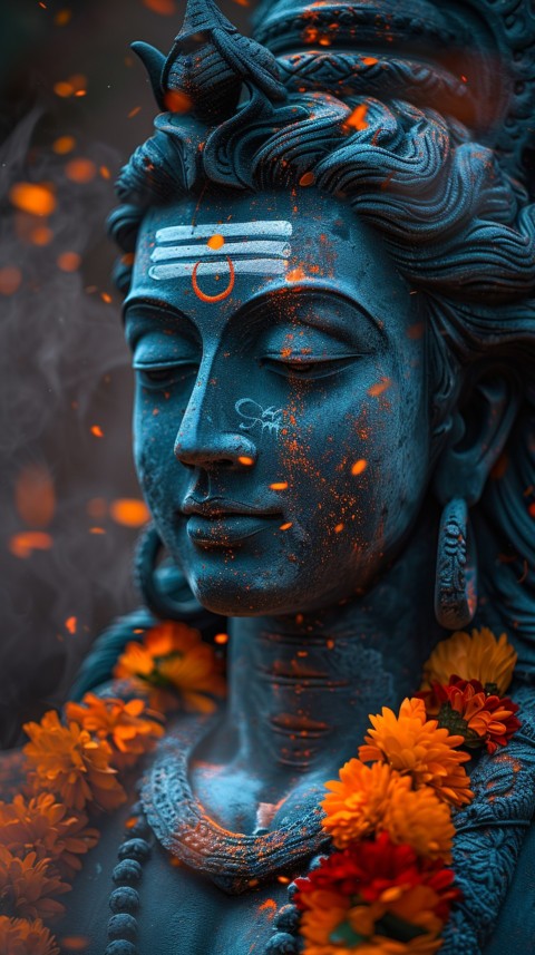 Mahadev Shiva Lord Hara Hindu Aesthetic Artwork Design (96)