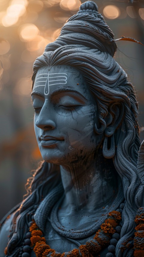 Mahadev Shiva Lord Hara Hindu Aesthetic Artwork Design (122)