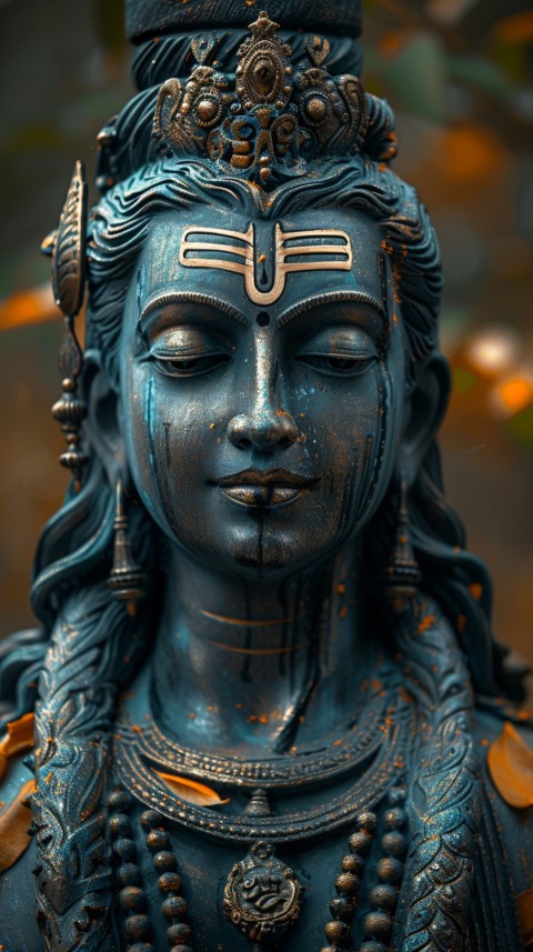 Mahadev Shiva Lord Hara Hindu Aesthetic Artwork Design (134)